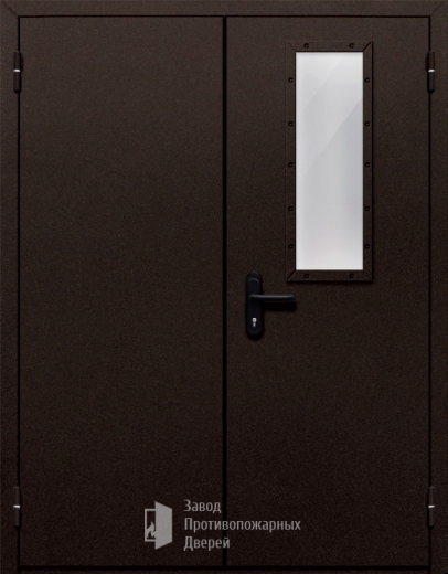 Фото двери «Двупольная со одним стеклом №410» в Талдому