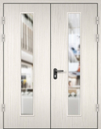 Фото двери «МДФ двупольная со стеклом №22» в Талдому