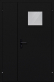 Фото двери «Полуторная со стеклом №84» в Талдому