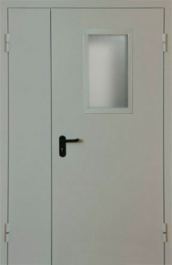 Фото двери «Полуторная со стеклом EI-30» в Талдому