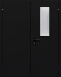 Фото двери «Двупольная со одним стеклом №44» в Талдому