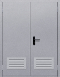 Фото двери «Двупольная с решеткой» в Талдому
