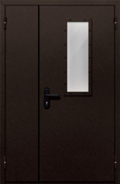Фото двери «Полуторная со стеклом №210» в Талдому